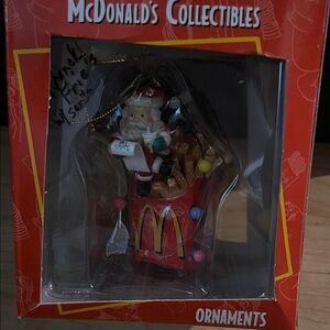 Vintage 1996 McDonald’s Santa ornament